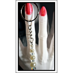 Porte clés diamants naturel